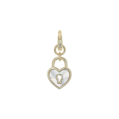 Amor Charm 925 Sterling Silber, Damen, Charms, mit Zirkonia synth., Silber, Gold, Kommt in Schmuck Geschenk Box von Amor