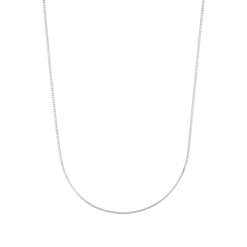 Amor Collier 925 Sterling Silber Damen Halsschmuck, 40 cm, Silber, Kommt in Schmuck Geschenk Box, 9463107 von Amor