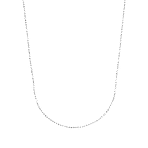 Amor Collier 925 Sterling Silber Damen Halsschmuck, 45 cm, Silber, Kommt in Schmuck Geschenk Box, 2017532 von Amor