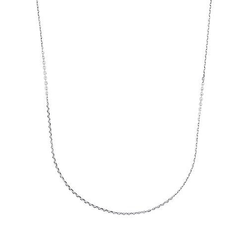 Amor Collier 925 Sterling Silber Unisex Damen Herren Halsschmuck, 40 cm, Silber, Kommt in Schmuck Geschenk Box, 2017809 von Amor