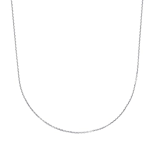 Amor Collier 925 Sterling Silber Unisex Damen Herren Halsschmuck, 60 cm, Silber, Kommt in Schmuck Geschenk Box, 2025942 von Amor