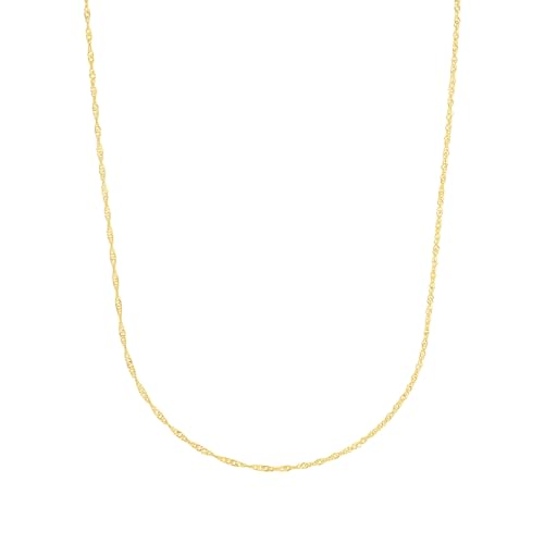 Amor Collier Damen Halsschmuck, 42 cm, Gold, Kommt in Schmuck Geschenk Box, 2025691 von Amor