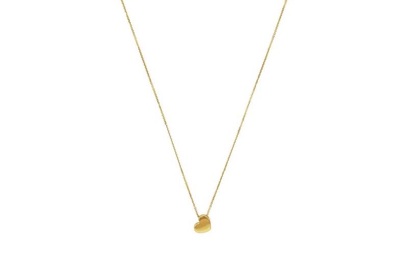 Amor Goldkette Amor Kette mit Anhänger für Damen, Gold 375, Herz (Kette mit Anhänger, 1-tlg., Kette mit Anhänger) von Amor