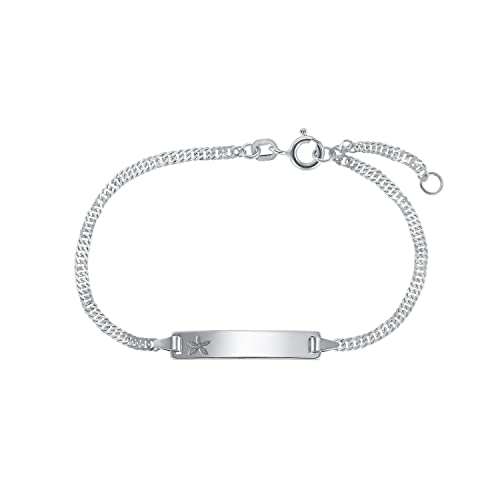 Amor Identarmband für Mädchen, 925 Sterling Silber | Blume von Amor