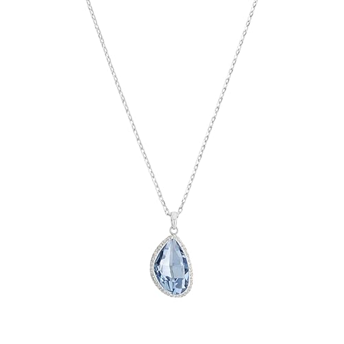 Amor Kette mit Anhänger 925 Sterling Silber Damen Halsschmuck, mit Zirkonia synth., 60 cm, Blau, Kommt in Schmuck Geschenk Box, 2018348 Amor Kette mit Anhänger 925 Sterling Silber Damen Halsschmuck, mit Zirkonia synth., 60 cm, Blau, Kommt in Schmuck Geschenk Box, 2018348 von Amor