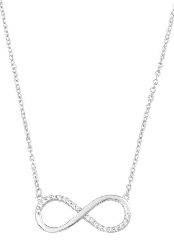 Amor Kette mit Anhänger Infinity/Unendlichkeitsschleife, 2014440, mit Zirkonia (synth) Amor Kette mit Anhänger Infinity/Unendlichkeitsschleife, 2014440, mit Zirkonia (synth) von Amor