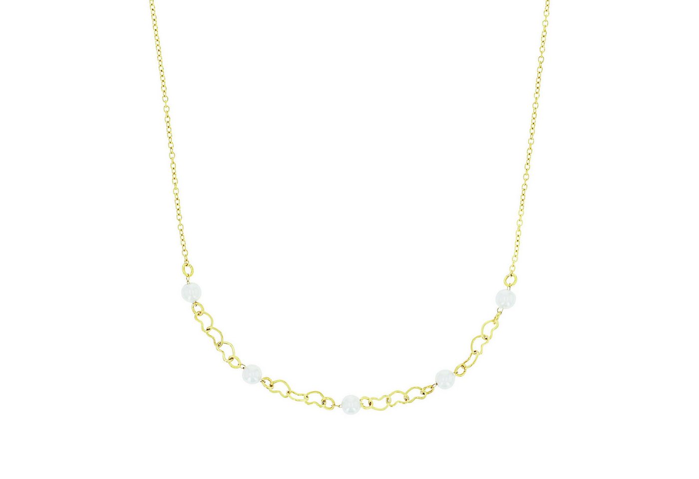 Amor Kette ohne Anhänger Herzchen, mit Glasperle von Amor