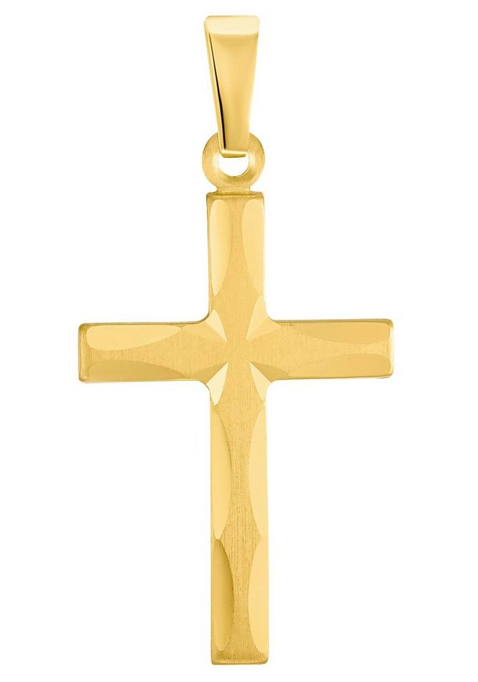 Amor Kettenanhänger Golden Cross, 2013512, Made in Germany von Amor