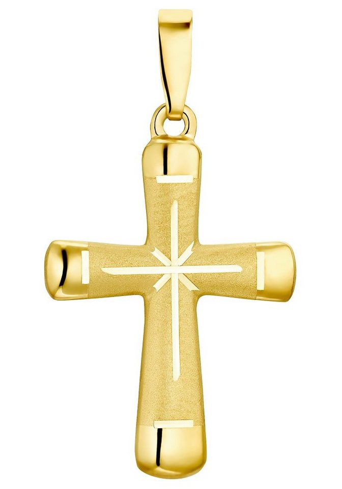 Amor Kettenanhänger Golden Cross, 2015265 von Amor