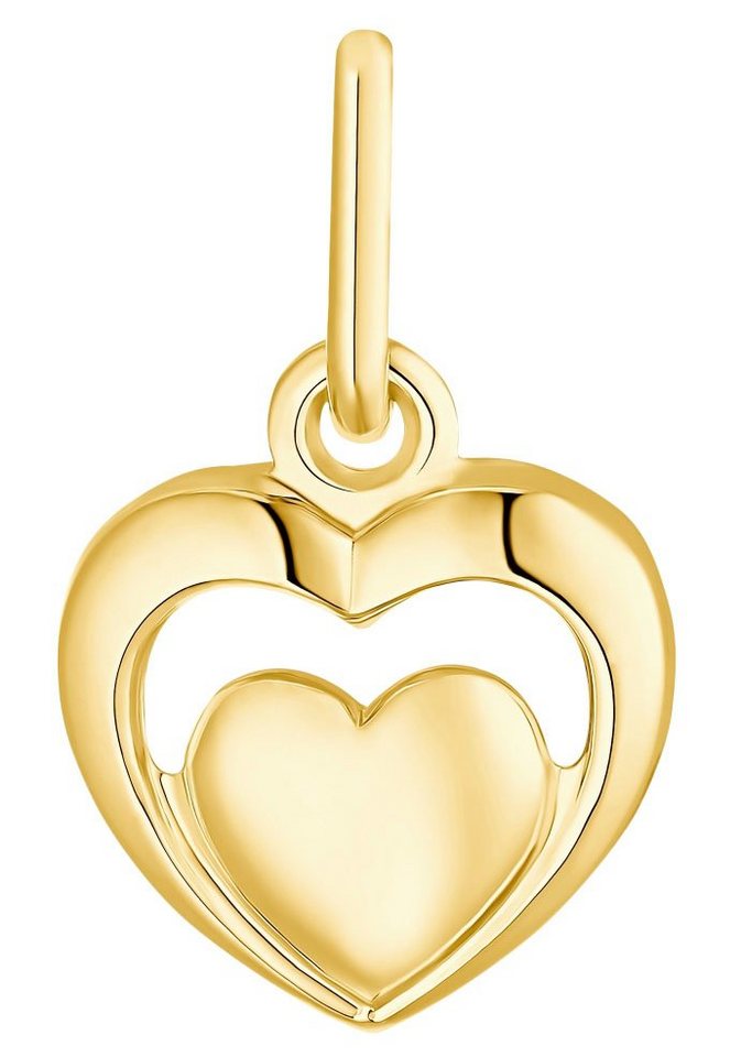 Amor Kettenanhänger Golden Heart, 2013373, Made in Germany von Amor