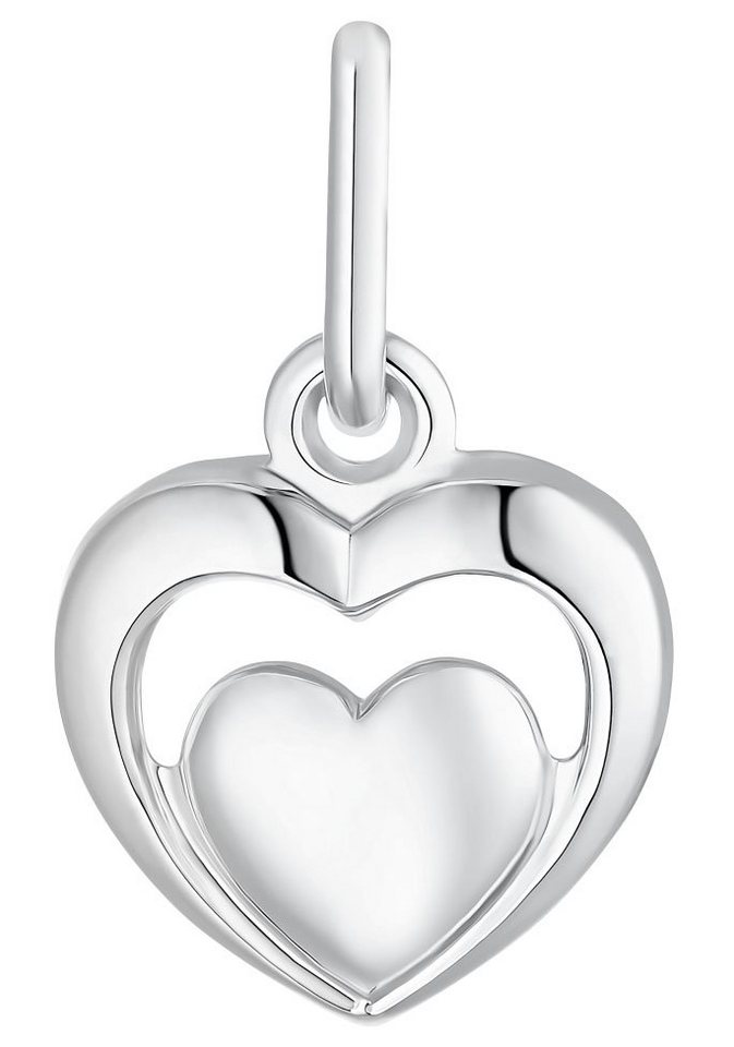 Amor Kettenanhänger Silver Heart, 2013736, Made in Germany von Amor