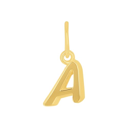 Amor Motivanhänger Unisex Damen Herren Anhänger, Gold, A, Kommt in Schmuck Geschenk Box, 2013425 von Amor