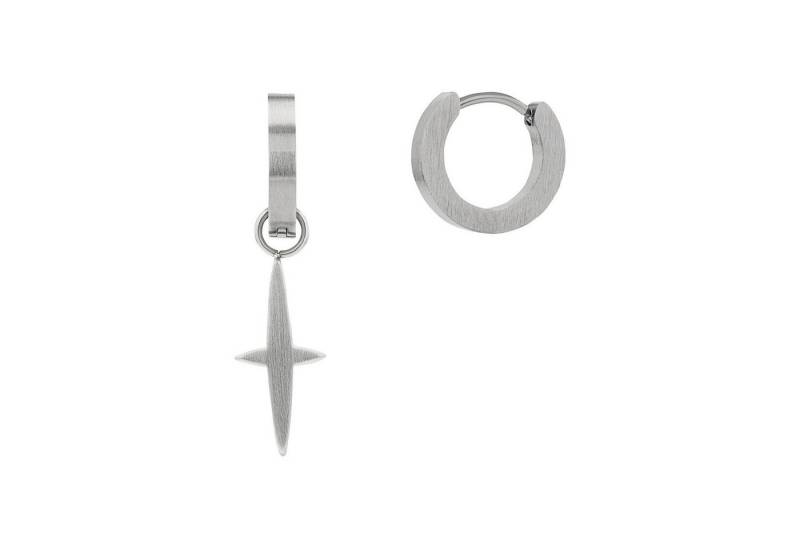 Amor Paar Creolen inkl. 1 Kreuz-Anhänger von Amor