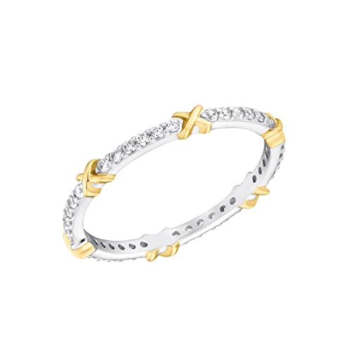 Amor Ring 925 Sterling Silber Damen Ringe, mit Zirkonia synth., Silber, Kommt in Schmuck Geschenk Box, 2035589 Amor Ring 925 Sterling Silber Damen Ringe, mit Zirkonia synth., Silber, Kommt in Schmuck Geschenk Box, 2035589 von Amor