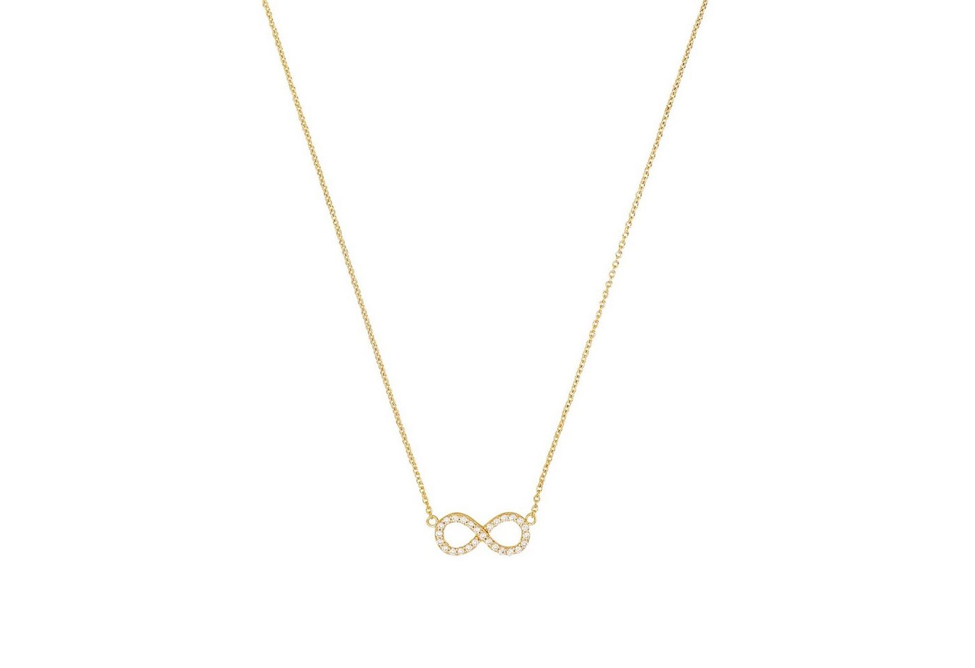 Amor Silberkette Amor Kette mit Anhänger (Kette mit Anhänger, 1-tlg., Kette mit Anhänger) von Amor