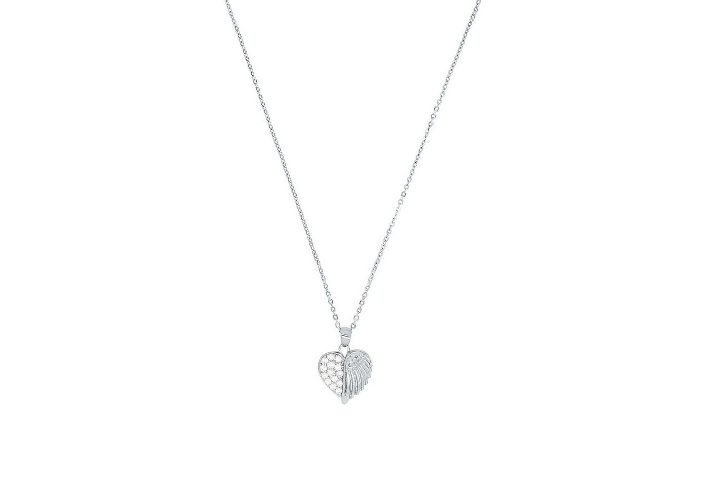 Amor Silberkette Amor Kette mit Anhänger (Kette mit Anhänger, 1-tlg., Kette mit Anhänger) von Amor