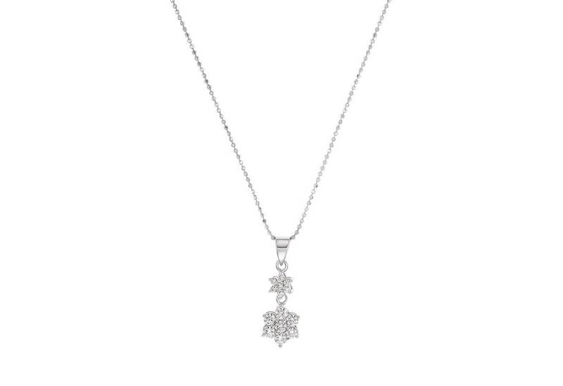 Amor Silberkette Amor Kette mit Anhänger (Kette mit Anhänger, 2-tlg., Kette mit Anhänger) von Amor