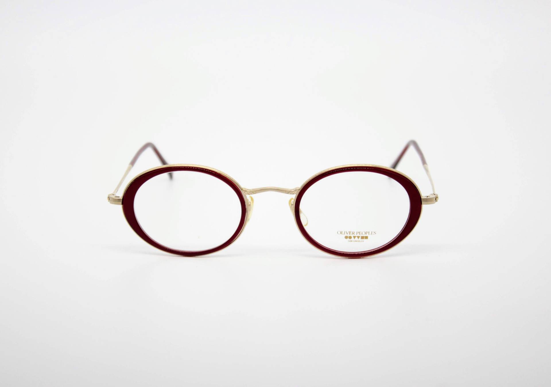 Jahrgang Oliver Peoples Op 86 Ovale Steampunk Brille in Metall Und Acetat Mit Präsentation Simiert Filter, Made Japan Nos Jahrgang Oliver Peoples Op 86 Ovale Steampunk Brille in Metall Und Acetat Mit Präsentation Simiert Filter, Made Japan Nos von AmorVintageEyewear