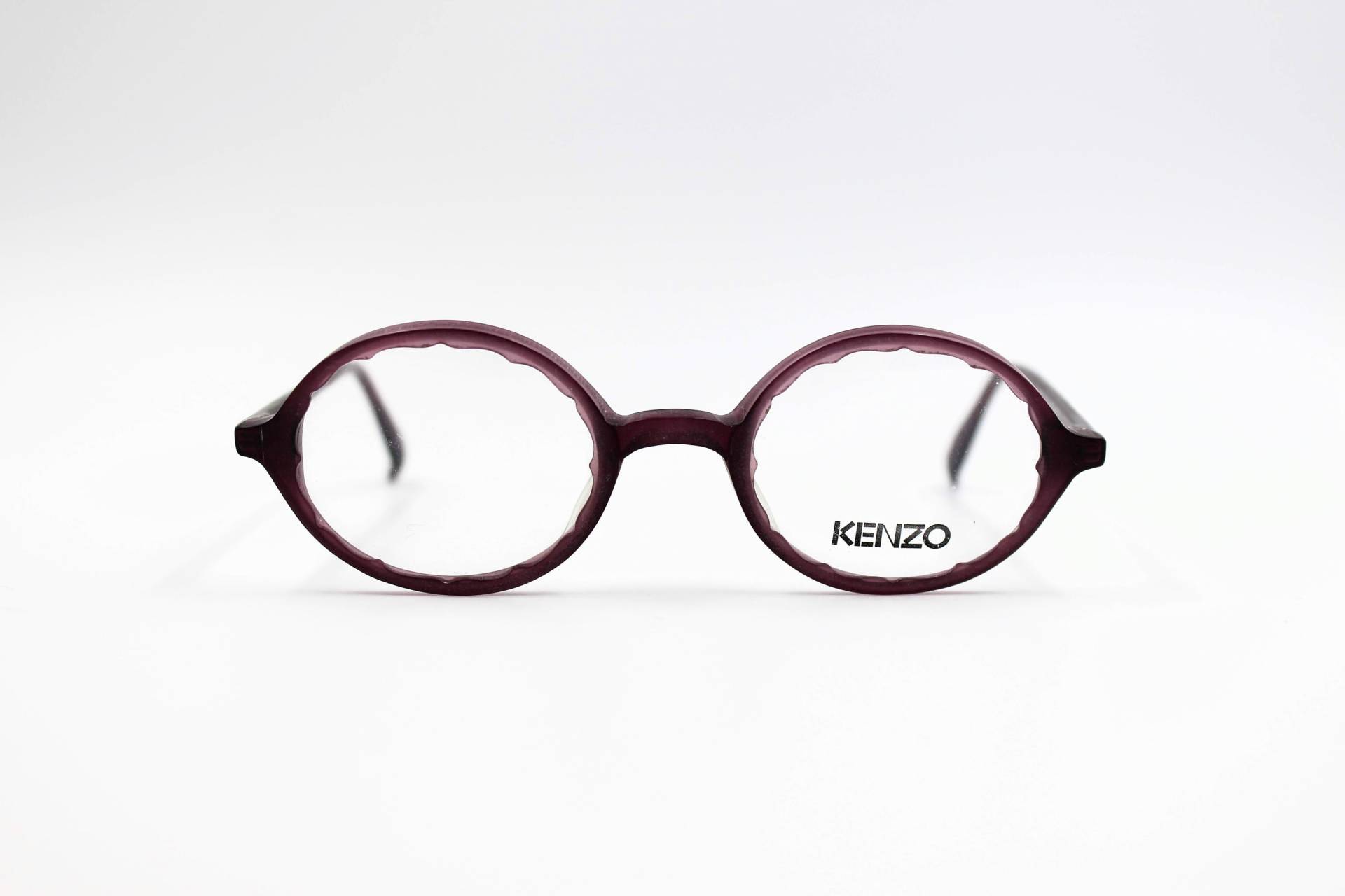 Vintage Kenzo Lemon L355 Ovale Lila Brille Mit Originalen Präsentationsfiltern, Hand Made in France Nos Vintage Kenzo Lemon L355 Ovale Lila Brille Mit Originalen Präsentationsfiltern, Hand Made in France Nos von AmorVintageEyewear
