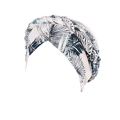 Amorar Elegant Blume Kopftuch Turban Bandanas Damen Elastische Stirnband Beanie Hijab Chemo Hut Islamischen Kopfbedeckung Muslim Kopfschmuck Chemotherapie-Kappe Headwear für Haarausfall Krebs von Amorar