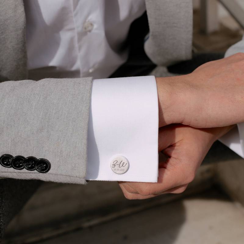 Personalisierte Manschettenknöpfe Aus Sterlingsilber Bräutigam Hochzeit Initialen, Black Friday Sale, Weihnachtsgeschenk Sie, Cyber Monday Personalisierte Manschettenknöpfe Aus Sterlingsilber Bräutigam Hochzeit Initialen, Black Friday Sale, Weihnachtsgeschenk Sie, Cyber Monday von AmoreJewelryStore
