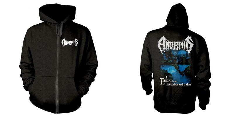 Amorphis Kapuzenpullover - Borderland - S bis XXL - für Männer - Größe XL - schwarz  - Lizenziertes Merchandise! von Amorphis