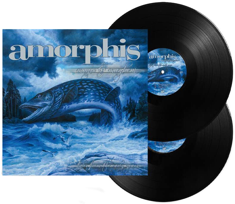 Amorphis Magic & mayhem - Tales from the early years LP schwarz von Amorphis