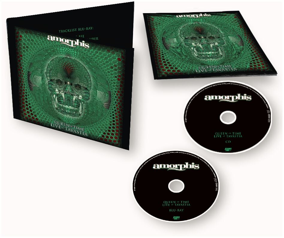 Amorphis Queen of time (Live at Tavastia 2021) CD multicolor von Amorphis