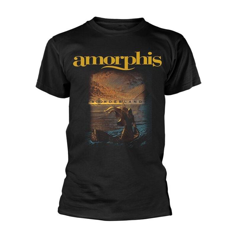 Amorphis T-Shirt - Borderland Back - S bis XXL - für Männer - Größe XXL - schwarz  - Lizenziertes Merchandise! von Amorphis