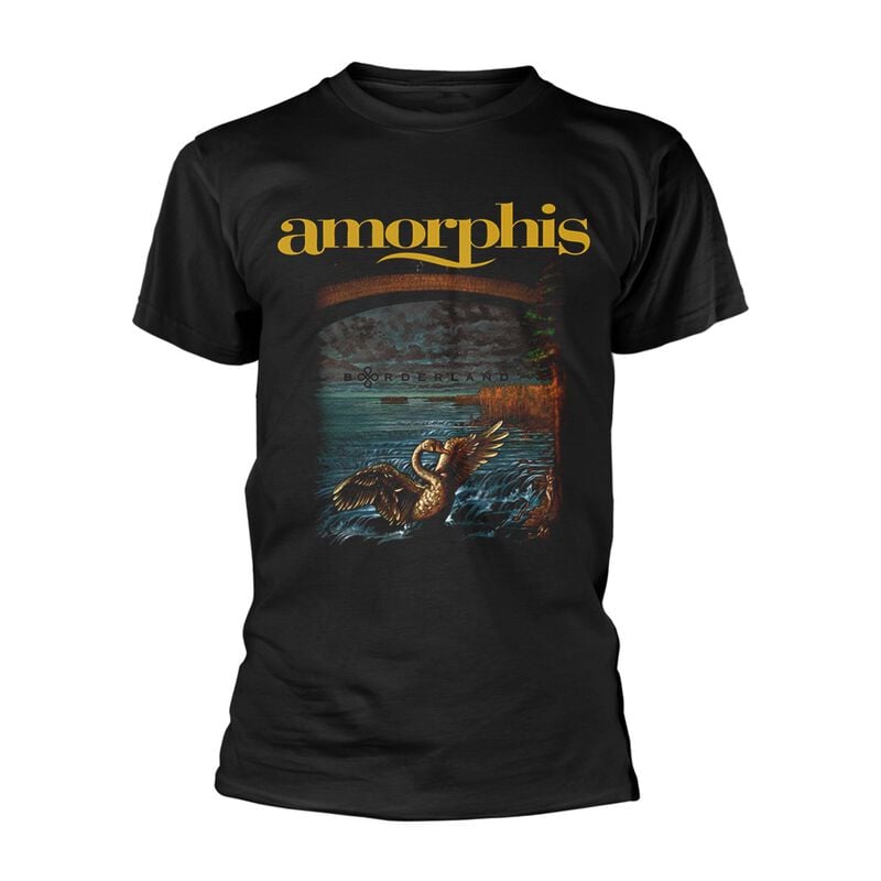 Amorphis T-Shirt - Borderland - S bis XXL - für Männer - Größe M - schwarz  - Lizenziertes Merchandise! von Amorphis