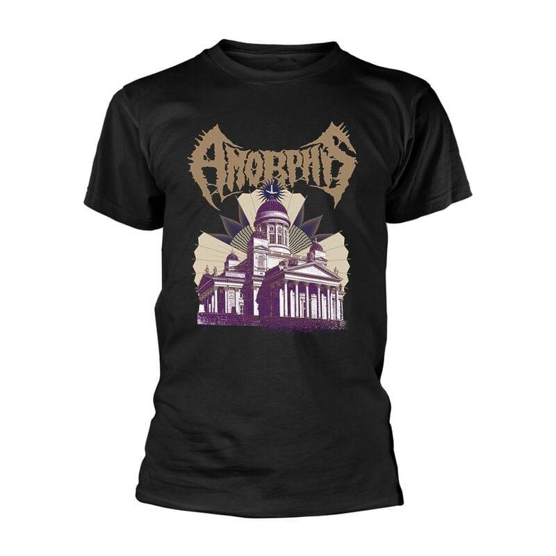 Amorphis T-Shirt - Cathedral - S bis XXL - für Männer - Größe S - schwarz  - Lizenziertes Merchandise! von Amorphis