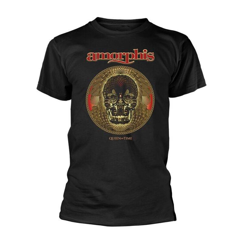 Amorphis T-Shirt - Queen of time - S bis XXL - für Männer - Größe S - schwarz  - Lizenziertes Merchandise! von Amorphis