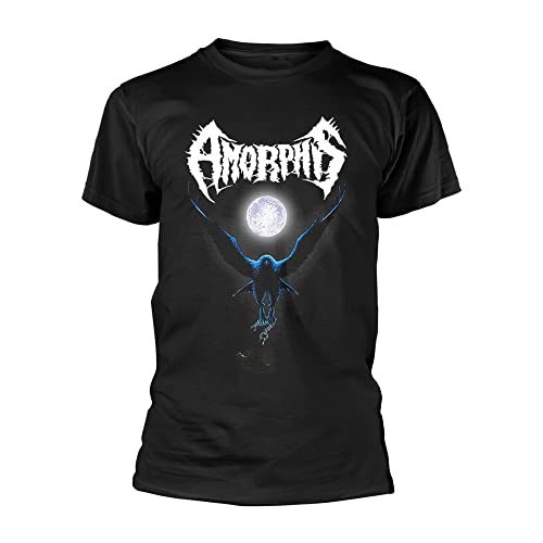 Amorphis T Shirt Schwarz Winter Day Band Logo Nue offiziell Herren Schwarz von Plastic Head