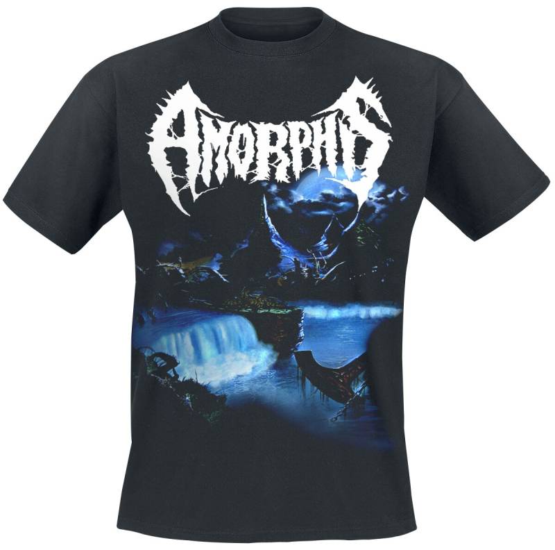 Amorphis T-Shirt - Tales From The Thousand Lakes - M bis XXL - für Männer - Größe XXL - schwarz  - Lizenziertes Merchandise! Amorphis T-Shirt - Tales From The Thousand Lakes - M bis XXL - für Männer - Größe XXL - schwarz  - Lizenziertes Merchandise! von Amorphis