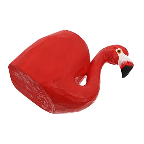 Amosfun 1 STK Flamingo Stift Halter Tischdecke Kosmetikpinselhalter Desktop-briefpapier-Organizer Make-up-pinselbecher Stiftaufbewahrungs-Organizer Bleistiftbecher Statue Holz Karikatur Amosfun 1 STK Flamingo Stift Halter Tischdecke Kosmetikpinselhalter Desktop-briefpapier-Organizer Make-up-pinselbecher Stiftaufbewahrungs-Organizer Bleistiftbecher Statue Holz Karikatur von Amosfun