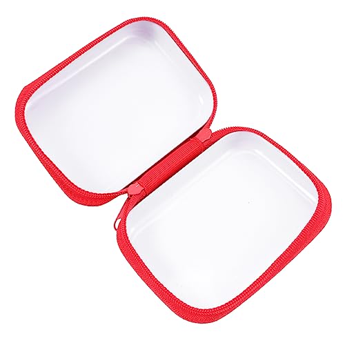 Amosfun 1 STK Weihnachtsdose Zur Aufbewahrung Brieftasche Mit Umlaufendem Reißverschluss Taschen-Organizer-Beutel Dose Urlaub Süßigkeitentüte Mini-Wallet-Tasche Eisen von Amosfun
