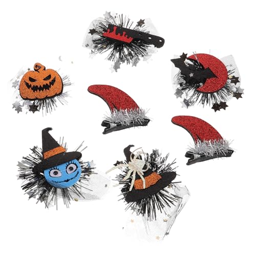 Amosfun 1 Satz Halloween-Haarnadeln Halloween-Haarspangen für Frauen halloween haarspangen haarspange halloween Haarschmuck Halloween-Dekorationen Halloween-Accessoires für Frauen Spinne von Amosfun