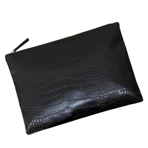 Amosfun 1 Stk Clutch Mit Krokoprägung Vintage Einkaufstasche Damen Clutch Geldbörse Handtasche Damen-abendkupplung Clutch-geldbörse Für Damen Vintage-clutch-geldbörse Mode Frau Tasche Pu von Amosfun