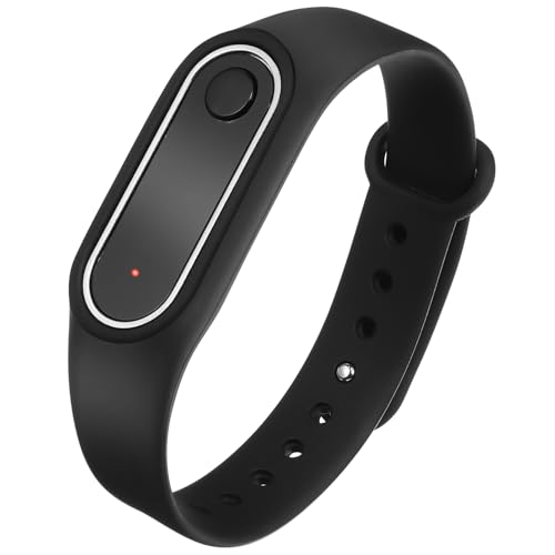 Amosfun 1 Stück Automatisches Sportarmband Handring Einhandzwinge Armband Für Frauen Kabelloses Armband Schwarz von Amosfun