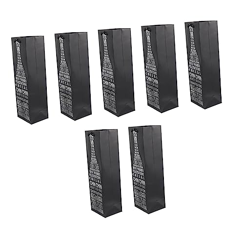 Amosfun 10 Stück Weinflaschentaschen Geschenktüte Partygeschenktüten Rotweinbeutel Robuste Weinverpackungstaschen Festliche Aufbewahrung von Amosfun