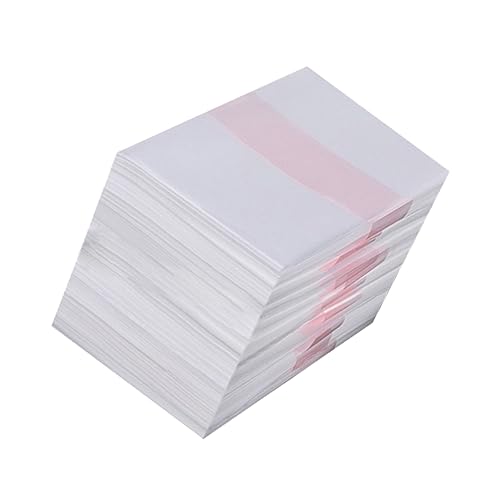 Amosfun 1400 Blatt Perm Papier Jumbo-dauerwellenstäbe Dauerwelle Endpapiere Haarspitzenwickel Wiederverwendbares Haarpapier Friseurzubehör Haar Dauerwelle Papier Friseurpapier Locken Weiß von Amosfun