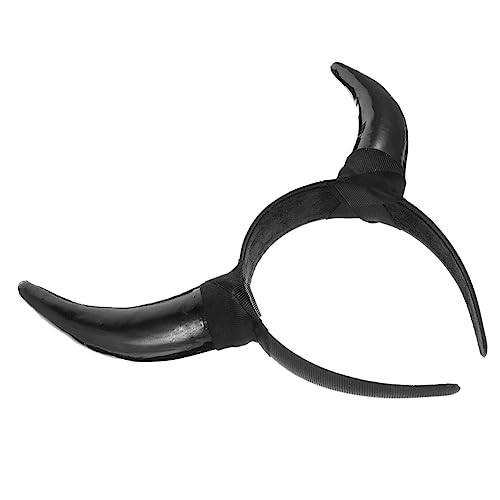 Amosfun 1Stk Stirnband aus Horn halloween kopfschmuck halloween kopfbedeckung Haarreif aus Hornohr Weihnachtskopfschmuck aus Horn kuscheltier Zubehör für Kinder Halloween-Horn-Stirnband von Amosfun