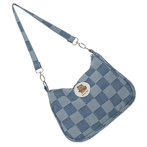 Amosfun 1stk Bär Achseltasche Umhängetaschen Damen Umhängetasche Kupplungsschultertasche Vintage Krokodilhandtasche Crossbody Handtaschen Damen Tasche Klassisch Aktentasche Fräulein von Amosfun