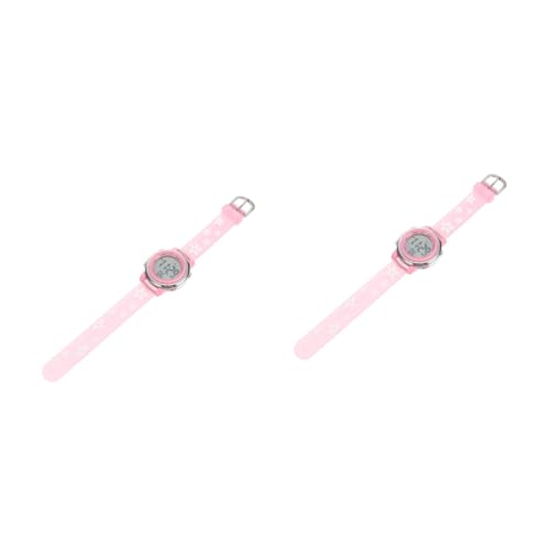 2 Stück Kirschblüten Kinderuhr -Armbanduhr Für Das Wachstum Von Kindern von Amosfun