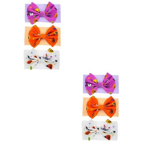 Amosfun 2 Sätze 3tlg Halloween Kinder Stirnband Baby Stoff Requisiten Haar von Amosfun