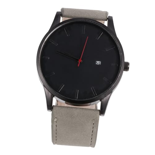 Amosfun 2stücke Stylische Casual Uhr Für Herren Und Damen Robuste Und Elegante Quartz Armbanduhr Mit Einfachem Design Für Alltag Büro Und Freizeit von Amosfun