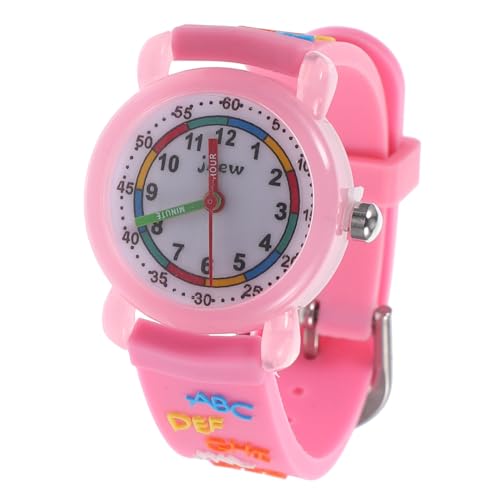 Amosfun 3 Stück 3D-Cartoon-Muster Jungen- Und Mädchenuhr Quarz-Armbanduhr Für Jungen Und Mädchen Modisches Design Unisex Geburtstag Weihnachten von Amosfun