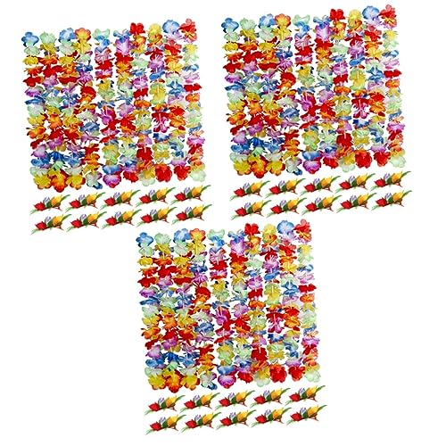 Amosfun 30 Sätze Hawaiianisch Verkleiden Haarspangen Für Damen Blumengirlanden Luau-haarspangen Künstliche Hortensienblüten Partygeschenke Haarspangen Für Frauen Fälschung Tiki Stoff von Amosfun