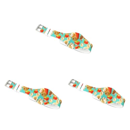 Amosfun 3St Kinder LED Armbanduhr Silikon Armbanduhr für Kinder Kinderuhr mit niedlichem Design kinderuhren LED Uhr elektronische Uhr Dropshipping Anschauen Digitaluhr Muschelschale von Amosfun