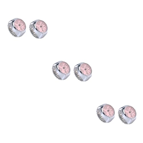 Amosfun 3sets Einzigartige Weibliche Quarz Armbanduhr Uhr Für Frauen Zeit Display Zubehör Mini Uhr 2 Stücke * 3 von Amosfun